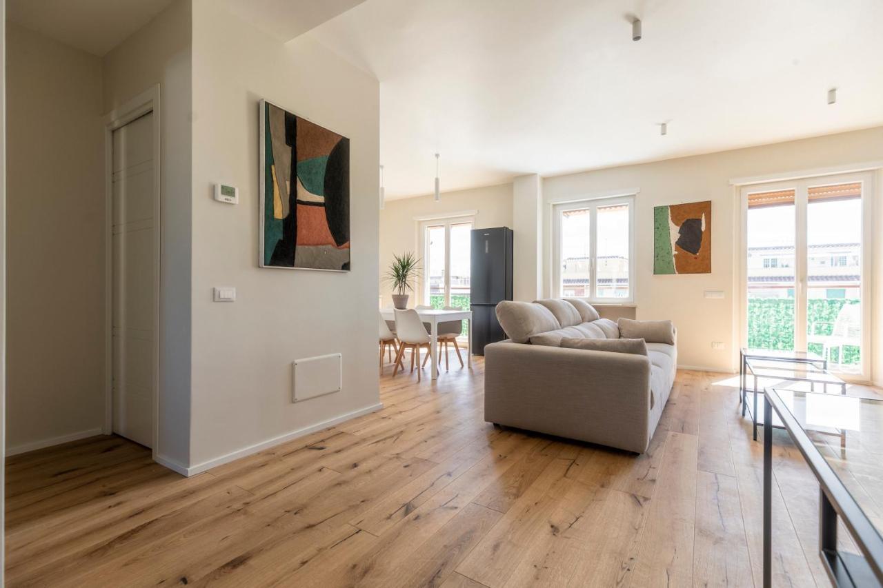La Dolce Vita - Sunny Penthouse Trastevere Station 100Sqm روما المظهر الخارجي الصورة